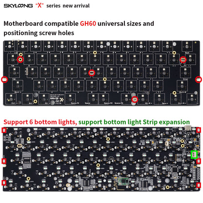 Dual mode mechanical keyboard Kit