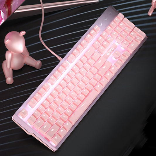 Pink Basic Mechanical Keyboard