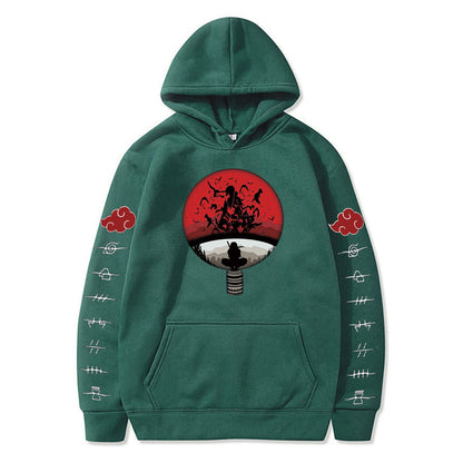 Naruto Pullover "Akatsuki Uchiha Logo"