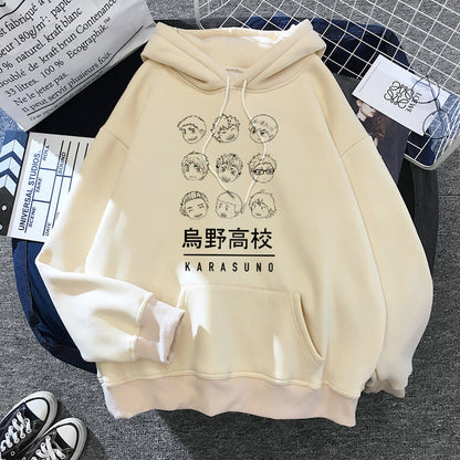 HAIKYU!! KARASUNO HOODIES