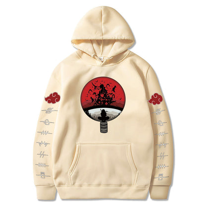 Naruto Pullover "Akatsuki Uchiha Logo"