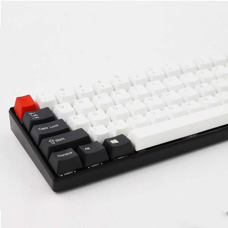 Mechanical keyboard with 60% key cap