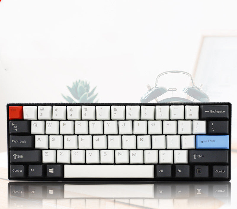 Mechanical keyboard with 60% key cap