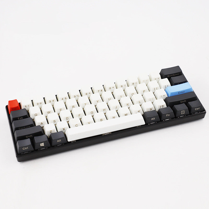 Mechanical keyboard with 60% key cap