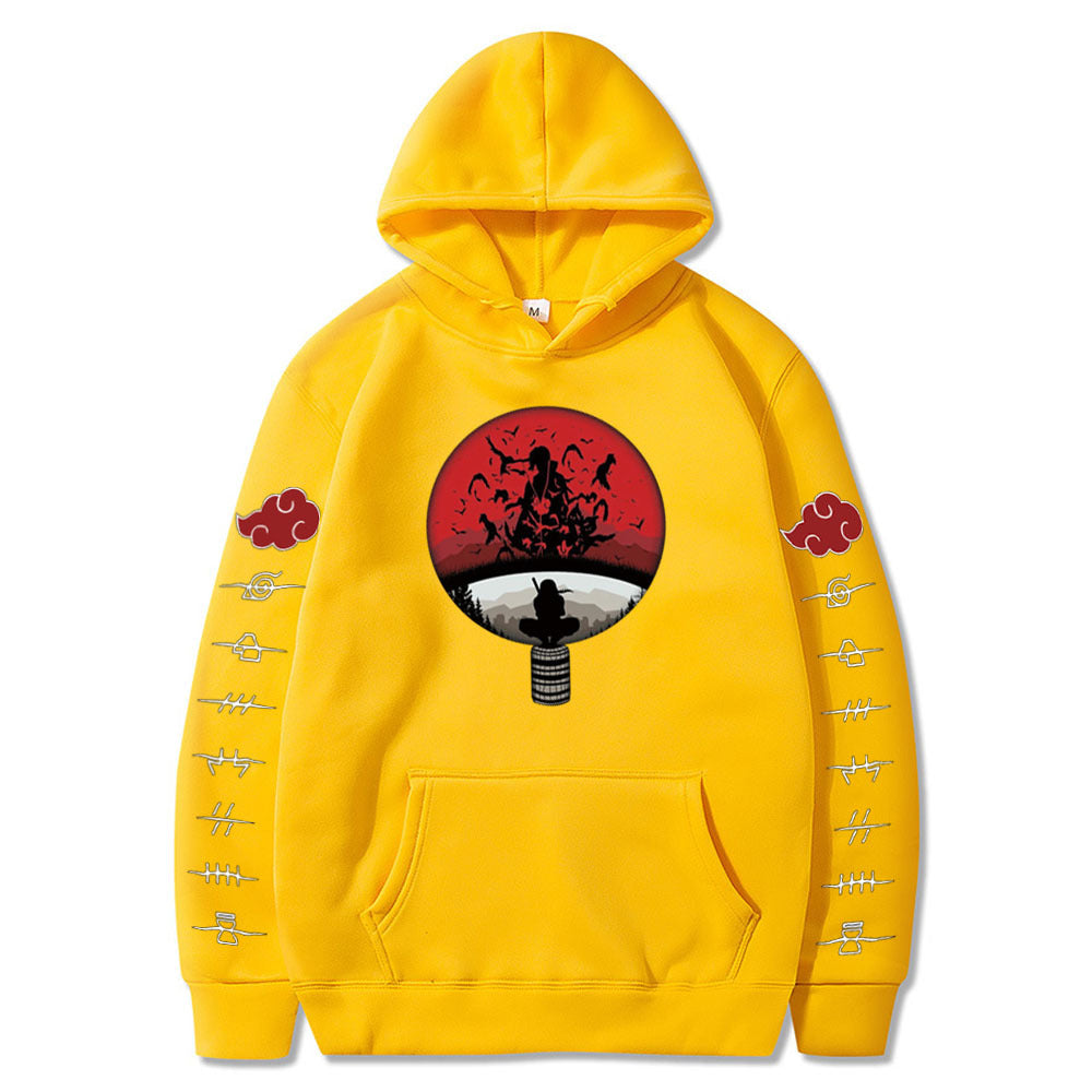 Naruto Pullover "Akatsuki Uchiha Logo"