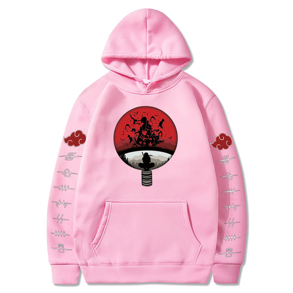 Naruto Pullover "Akatsuki Uchiha Logo"