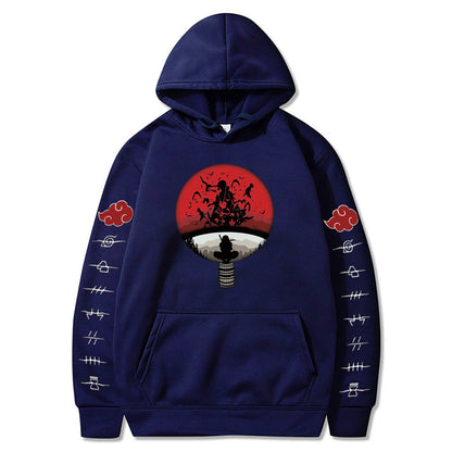 Naruto Pullover "Akatsuki Uchiha Logo"