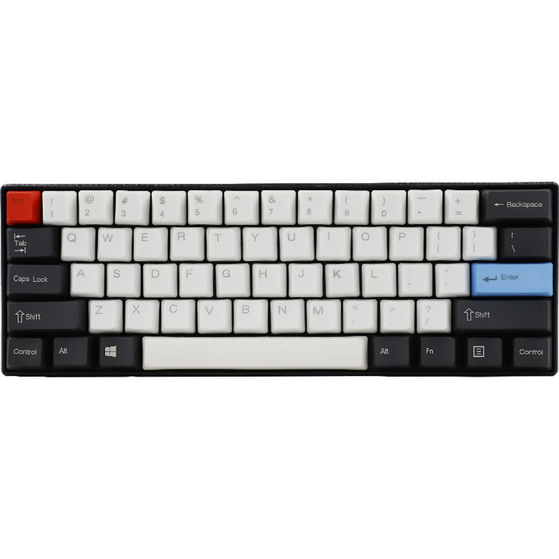 Mechanical keyboard with 60% key cap