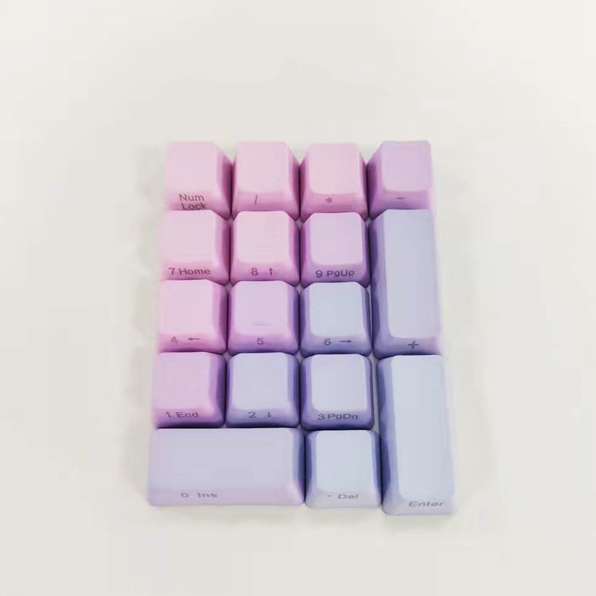 Home Fashion Simple Rainbow Personality Gradient Keycap