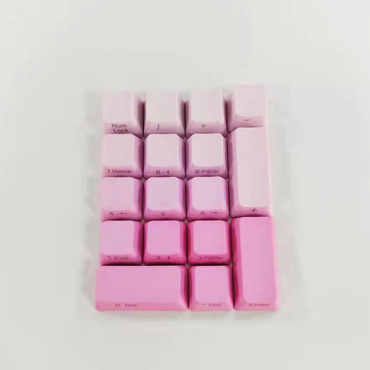 Home Fashion Simple Rainbow Personality Gradient Keycap