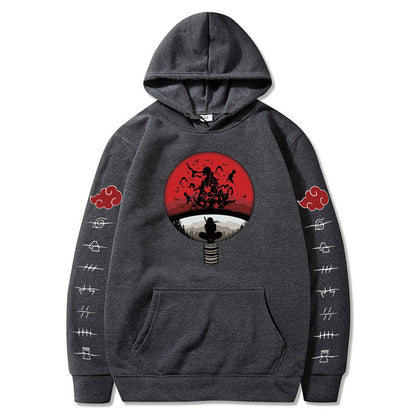 Naruto Pullover "Akatsuki Uchiha Logo"