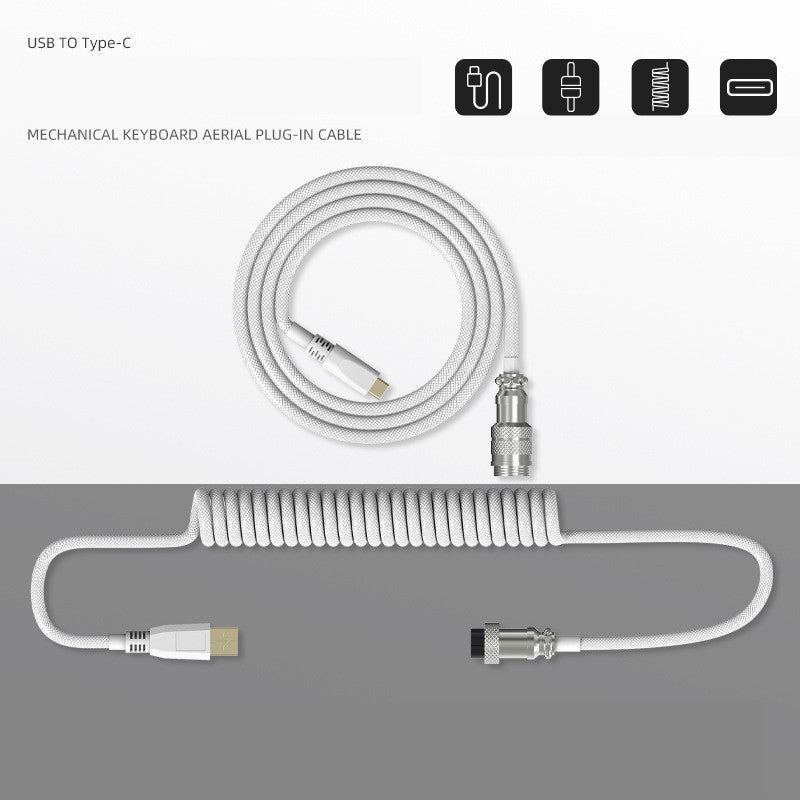 Detachable Mechanical Keyboard Navigation Cable "Type-C"