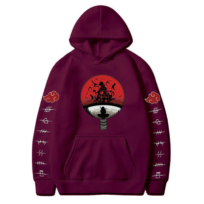 Naruto Pullover "Akatsuki Uchiha Logo"