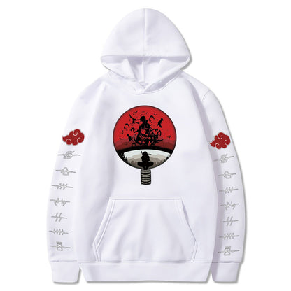 Naruto Pullover "Akatsuki Uchiha Logo"