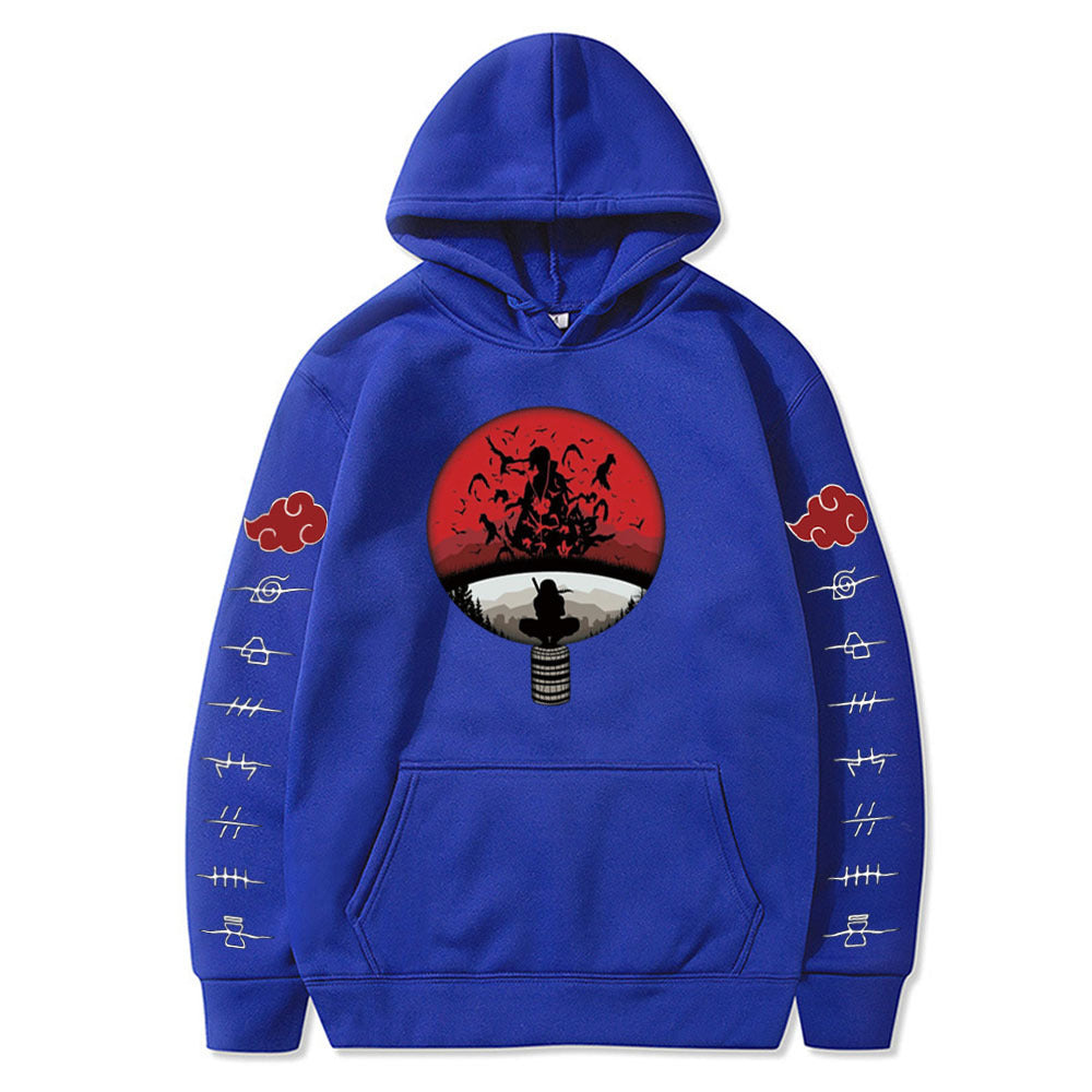 Naruto Pullover "Akatsuki Uchiha Logo"